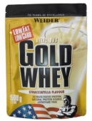 Weider Gold Whey (2000 гр) - WheyProtein – так называется белок молочной сыворотки по-английски. Этот белок обладает наивысшей биологической ценностью и лучше всего переносится организмом.