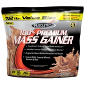 Muscle Tech 100% Premium Mass Gainer  (5,44 кг) - • Позволяет набрать больше мышц по сравнению с другими гейнерами
 • Помогает увеличить массу и силу, а так же ускорить восстановление
 • Даёт 50 грамм биологически доступного белка и 261 грамм комплексных углеводов