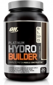 Optimum Nutrition Platinum Hydrobuilder (1000-1040 гр) - Платиновая серия и её продукт Hydrobuilder построен на основе поэтапной доставки белков - от быстрого гидролизованного изолята сывороточного протеина и гидролизованного яичного белка к замедлению - мицеллярным казеином